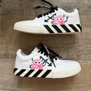 Off-White Kids White Monster Sneakers